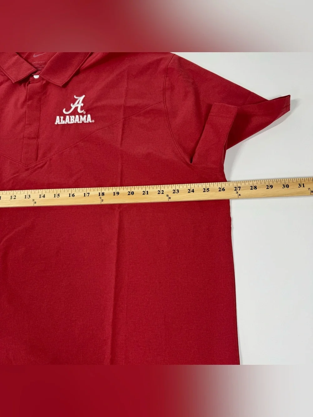 NCAA University Of Alabama Roll Tide Nike Dri-Fit On Field Polo Shirt Men 2XL